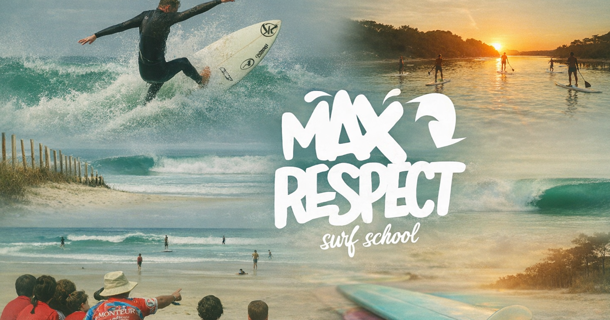 MAX RESPECT Ecole de Surf