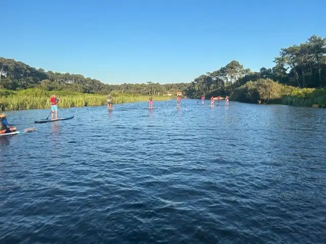 cours paddle vers pont rose